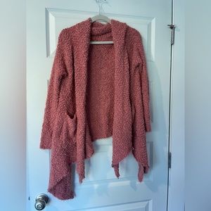 Pink Lily- Pink Cardigan- Size Medium